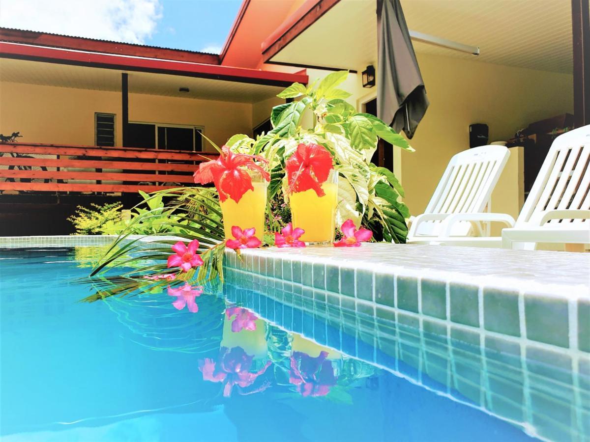 Moorea - Villa Maoe Pool Afareaitu ภายนอก รูปภาพ
