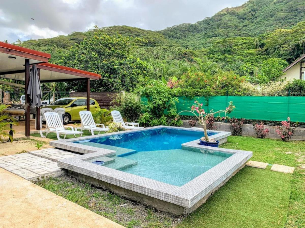 Moorea - Villa Maoe Pool Afareaitu ภายนอก รูปภาพ